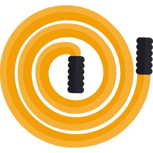 a heavy jump rope as a workout gear